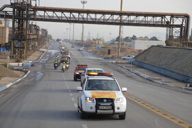 مانور پدافند غیرعامل شرکت فولاد مبارکه