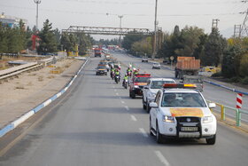 مانور پدافند غیرعامل شرکت فولاد مبارکه