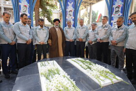 مانور پدافند غیرعامل شرکت فولاد مبارکه