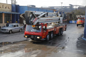 مانور پدافند غیرعامل شرکت فولاد مبارکه