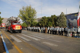 مانور پدافند غیرعامل شرکت فولاد مبارکه