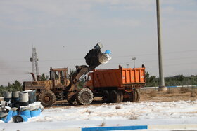 مانور پدافند غیرعامل شرکت فولاد مبارکه