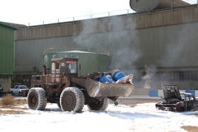 مانور پدافند غیرعامل شرکت فولاد مبارکه