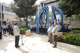 مانور پدافند غیرعامل شرکت فولاد مبارکه