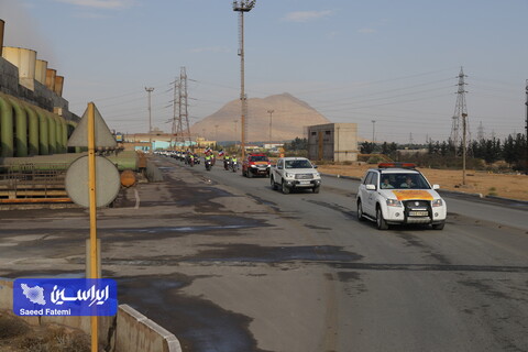 مانور پدافند غیرعامل شرکت فولاد مبارکه