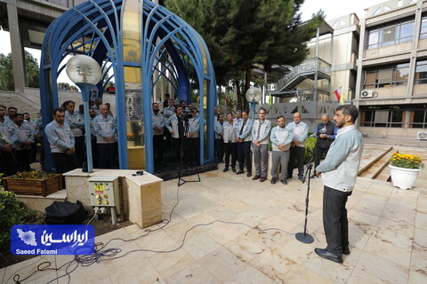 مانور پدافند غیرعامل شرکت فولاد مبارکه