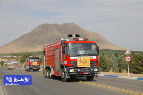 مانور پدافند غیرعامل شرکت فولاد مبارکه