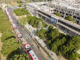 مانور پدافند غیرعامل فولادمبارکه