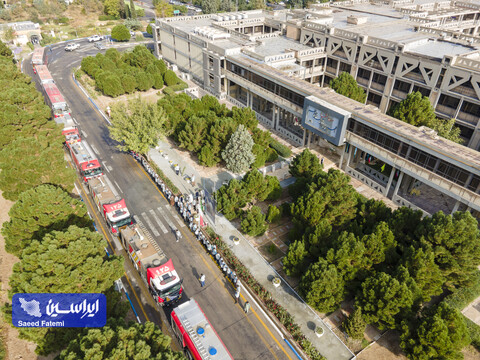 مانور پدافند غیرعامل فولادمبارکه
