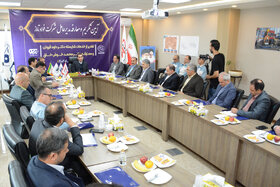 آئین تکریم و معارفه مدیرعامل شرکت فولاد تاراز