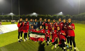 اولین مدال تاریخ راگبی زنان ایران در مسابقات آسیایی