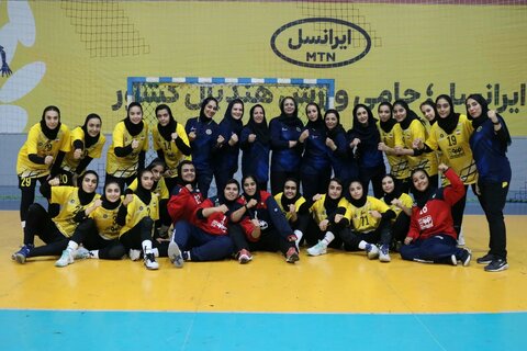 پیروزی باارزش دختران هندبالیست سپاهان هندبال دختران