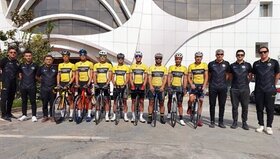اعزام تیم سپاهان به مرحله پایانی لیگ برتر دوچرخه سواری جاده بزرگسالان