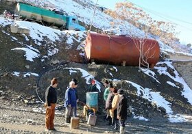 ۸ میلیون لیتر نفت سفید به روستاهای سخت‌گذر کردستان ارسال شد