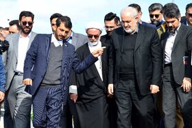 آئین کلنگزنی خط تولید ورق گالوانیزه خودرویی شماره ۲ شرکت ورق خودرو چهارمحال و بختیاری