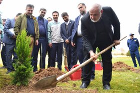 آئین کلنگزنی خط تولید ورق گالوانیزه خودرویی شماره ۲ شرکت ورق خودرو چهارمحال و بختیاری