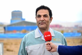 آئین کلنگزنی خط تولید ورق گالوانیزه خودرویی شماره ۲ شرکت ورق خودرو چهارمحال و بختیاری
