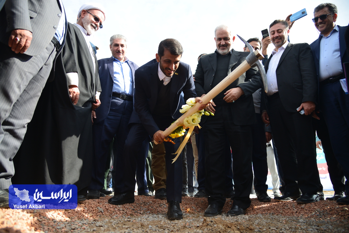 خط تولید ورق گالوانیزه خودرویی شماره ۲ شرکت ورق خودرو چهارمحال و بختیاری کلنگ زنی شد