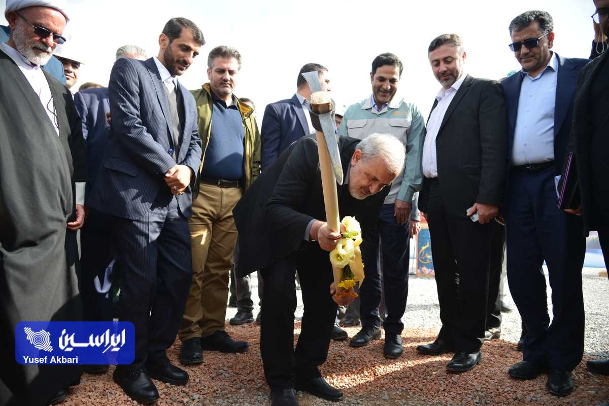 خط تولید ورق گالوانیزه خودرویی شماره ۲ شرکت ورق خودرو چهارمحال و بختیاری کلنگ زنی شد