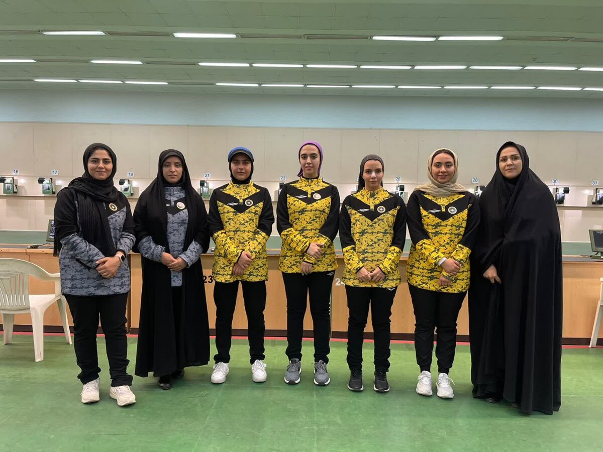 برتری بانوان طلایی سپاهان در هفته اول لیگ برتر تفنگ بادی