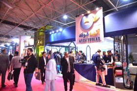 غرفه گروه فولاد مبارکه در اولین  روز از نمایشگاه ایران متافو 2023