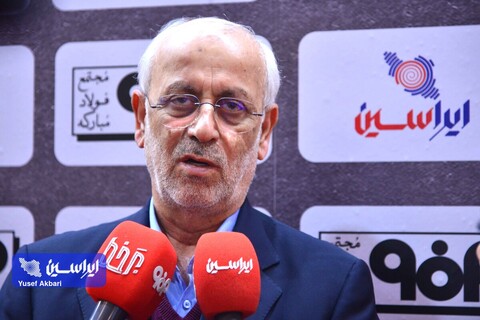 غرفه گروه فولاد مبارکه در اولین  روز از نمایشگاه ایران متافو 2023