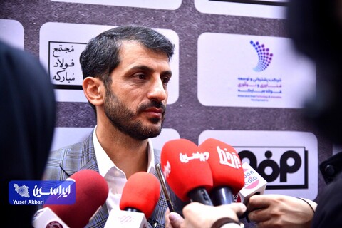 بازدید مدیرعامل شرکت فولادمبارکه از غرفه‌های این گروه در نمایشگاه ایران متافو ۲۰۲۳
