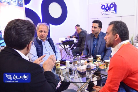 غرفه گروه فولاد مبارکه در سومین روز از نمایشگاه ایران متافو ۲۰۲۳