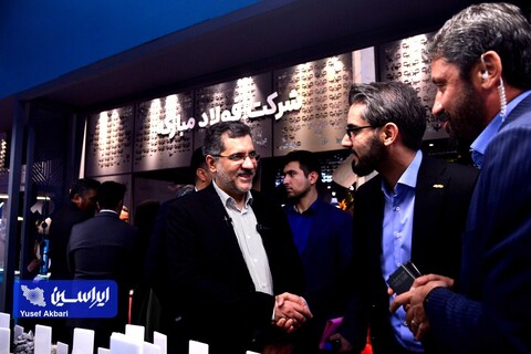غرفه گروه فولاد مبارکه در سومین روز از نمایشگاه ایران متافو ۲۰۲۳