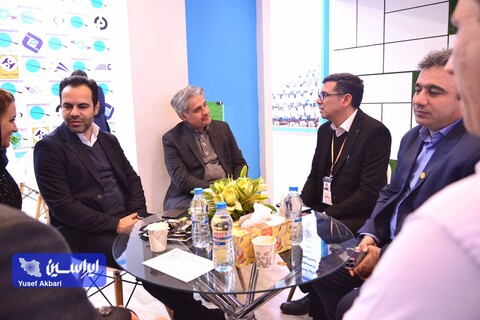 غرفه گروه فولاد مبارکه در سومین روز از نمایشگاه ایران متافو ۲۰۲۳