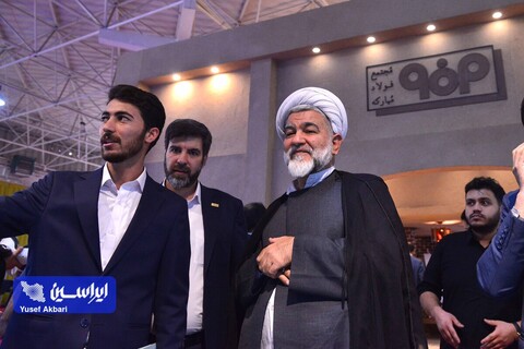 غرفه گروه فولاد مبارکه در سومین روز از نمایشگاه ایران متافو ۲۰۲۳