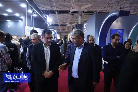 غرفه گروه فولاد مبارکه در سومین روز از نمایشگاه ایران متافو 2023