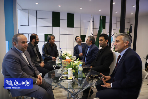 غرفه گروه فولاد مبارکه در سومین روز از نمایشگاه ایران متافو 2023
