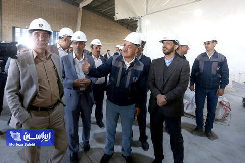 بازدید مدیرعامل و معاونین شرکت فولاد مبارکه از شرکت تولیدی و خدمات صنایع نسوز توکا