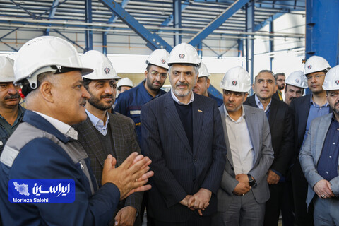 بازدید مدیرعامل و معاونین شرکت فولاد مبارکه از شرکت تولیدی و خدمات صنایع نسوز توکا