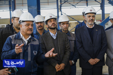 بازدید مدیرعامل و معاونین شرکت فولاد مبارکه از شرکت تولیدی و خدمات صنایع نسوز توکا