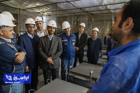 بازدید مدیرعامل و معاونین شرکت فولاد مبارکه از شرکت تولیدی و خدمات صنایع نسوز توکا
