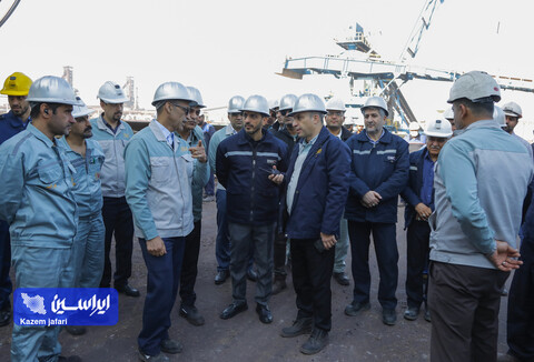 بازدید مدیرعامل از شرکت