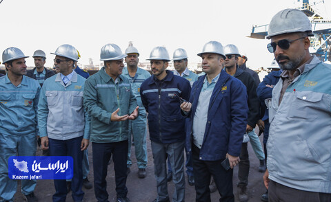 بازدید مدیرعامل از شرکت