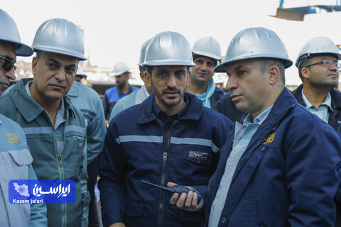 بازدید مدیرعامل از شرکت