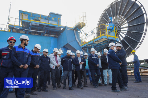 بازدید مدیرعامل از شرکت