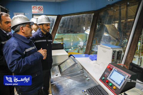 بازدید مدیرعامل از شرکت