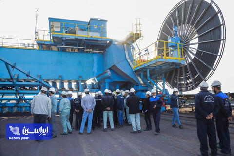 بازدید مدیرعامل از شرکت