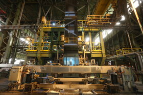 بازدید رئیس کمیسیون صنایع و معادن مجلس از خطوط تولید و تکمیل طرح های توسعه شرکت فولاد مبارکه