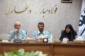 بازدید رئیس کمیسیون صنایع و معادن مجلس از خطوط تولید و تکمیل طرح های توسعه شرکت فولاد مبارکه