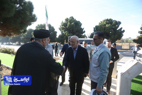 بازدید رئیس کمیسیون صنایع و معادن مجلس از خطوط تولید و تکمیل طرح های توسعه شرکت فولاد مبارکه
