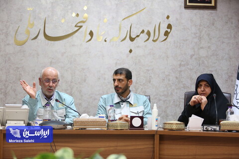 بازدید رئیس کمیسیون صنایع و معادن مجلس از خطوط تولید و تکمیل طرح های توسعه شرکت فولاد مبارکه