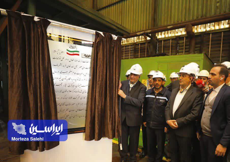 جایگزینی لیزر فیبری بومی سازی شده توسط مرکز علوم و فنون لیزر ایران با لیزر گازی در شرکت فولاد مبارکه 