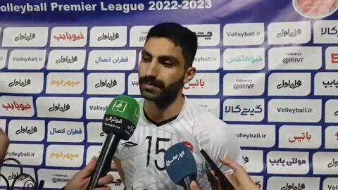 حریف در پوئن‌های حساس باتجربه بود/ هیجان بازی باعث ری‌اکشن بازیکنان شد