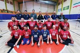 مردان والیبال نشسته سپاهان، آماده حضور در مرحله دوم مسابقات کشوری شدند